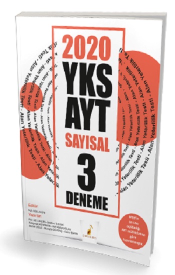 Pelikan 2020 YKS AYT Sayısal 3 Deneme Sınavı