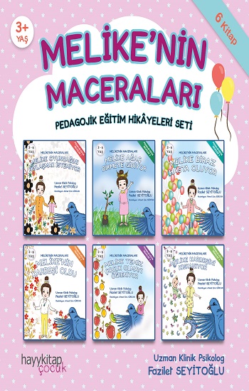 Melike'nin Maceraları 6'lı Pedagojik Eğitim Hikayeleri Seti