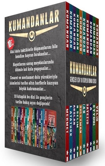 Kumandanlar Seti (10 Kitap Takım Kutulu)