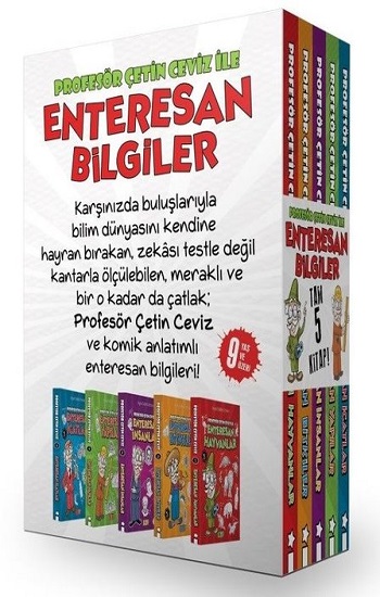 Enteresan Bilgiler Seti (5 Kitap Takım Kutulu)