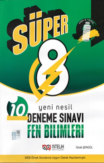 Süper 8. Sınıf Fen Bilimleri Yeni Nesil Deneme Sınavı