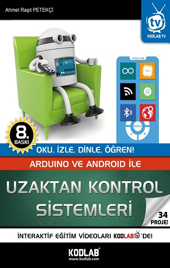 Arduino ve Android İle Uzaktan Kontrol Sistemleri - 33 Proje