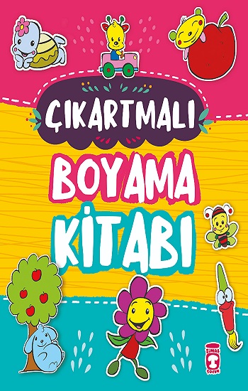 Çıkartmalı Boyama Kitabı