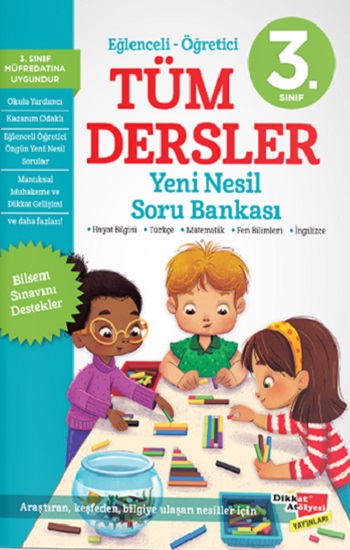 3. Sınıf Tüm Dersler Yeni Nesil Soru Bankası