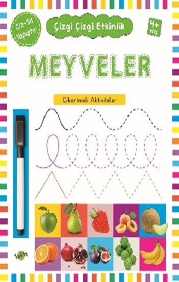 Meyveler 4 Yaş ve Üstü - Çizgi Çizgi Etkinlik