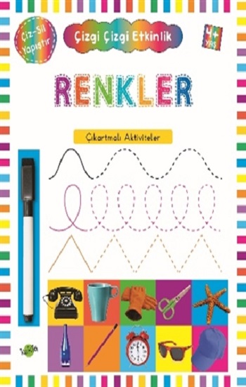 Renkler 4 Yaş ve Üstü - Çizgi Çizgi Etkinlik