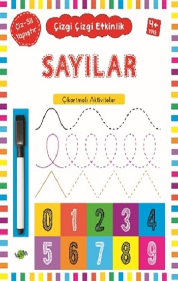 Sayılar 4 Yaş ve Üstü - Çizgi Çizgi Etkinlik