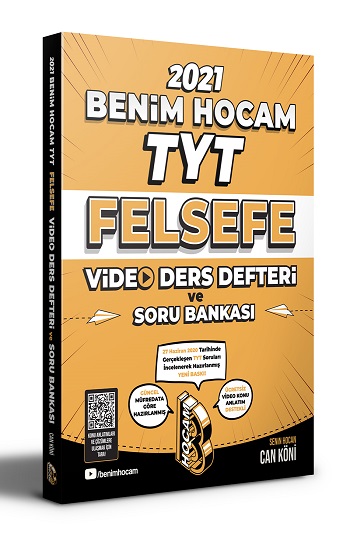 2021 TYT Felsefe Video Ders Defteri ve Soru Bankası Benim Hocam Yayınları