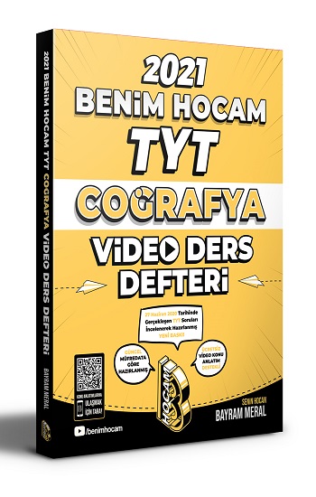 2021 TYT Coğrafya Video Ders Defteri Benim Hocam Yayınları