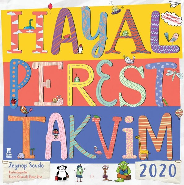 Hayalperest Takvim-2020 Çıkartma Hediyeli