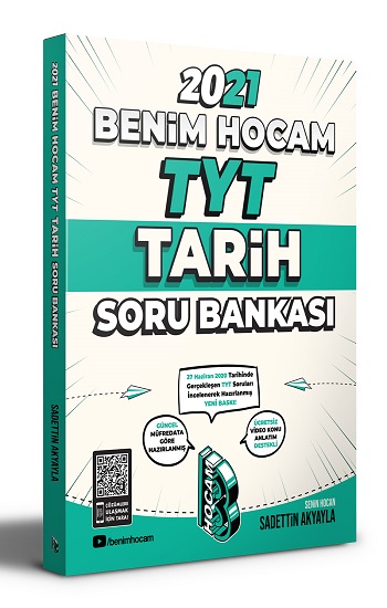 2021 TYT Tarih Soru Bankası Benim Hocam Yayınları