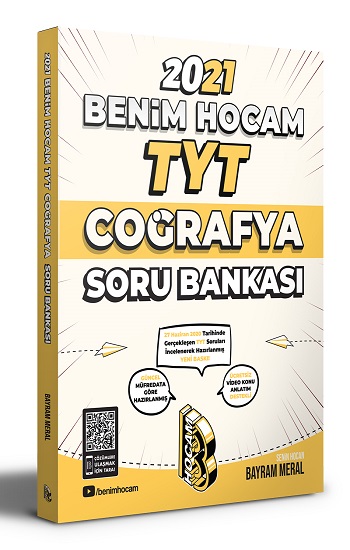 2021 TYT Coğrafya Soru Bankası Benim Hocam Yayınları