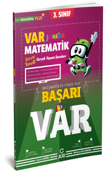 3. Sınıf VAR Junior Matematik Soru Bankası