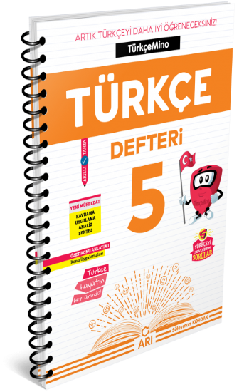 5. Sınıf TürkçeMino Türkçe Defteri