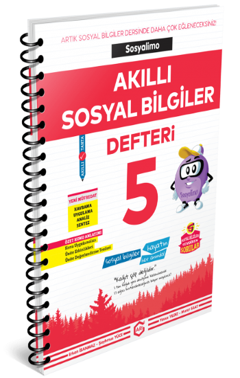 5. Sınıf Sosyalimo Akıllı Sosyal Bilgiler Defteri