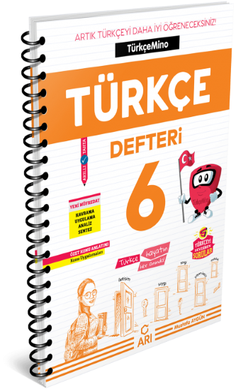 6. Sınıf TürkçeMino Türkçe Defteri