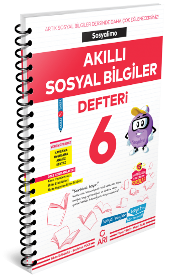 6. Sınıf Sosyalimo Akıllı Sosyal Bilgiler Defteri