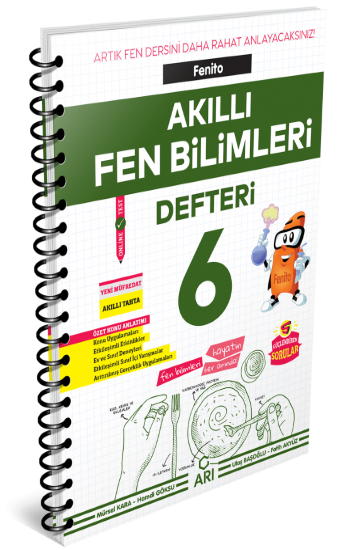 6. Sınıf Fenito Akıllı Fen Bilimleri Defteri