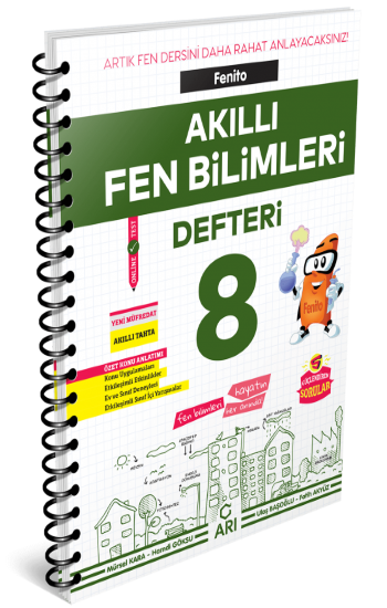 8. Sınıf Fenito Akıllı Fen Bilimleri Defteri