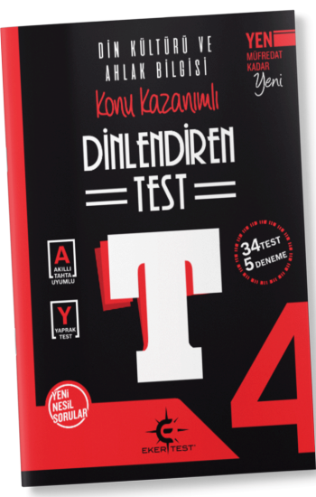 4. Sınıf Din Kültürü ve Ahlak Bilgisi Dinlendiren Test