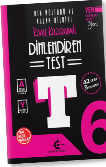 6. Sınıf Din Kültürü ve Ahlak Bilgisi Dinlendiren Test