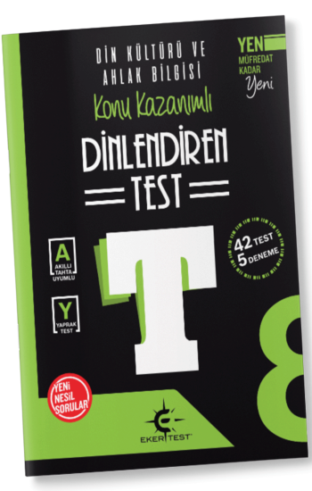 8. Sınıf Din Kültürü ve Ahlak Bilgisi Dinlendiren Test