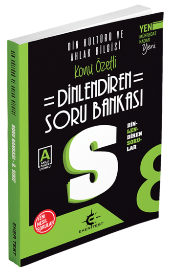 8. Sınıf Din Kültürü ve Ahlak Bilgisi Dinlendiren Konu Özetli Soru Bankası