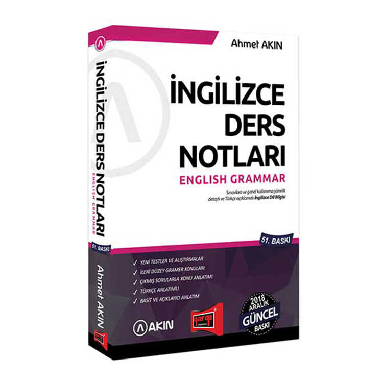 YDS Grammar İngilizce Ders Notları