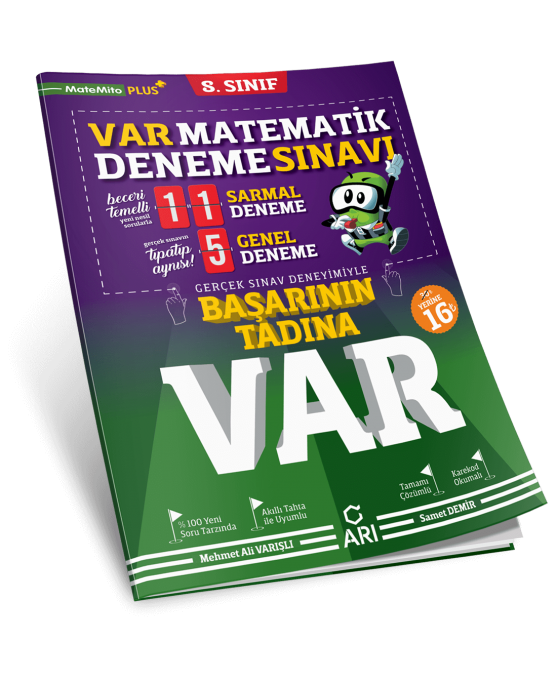 8. Sınıf VAR Matematik Deneme Sınavı