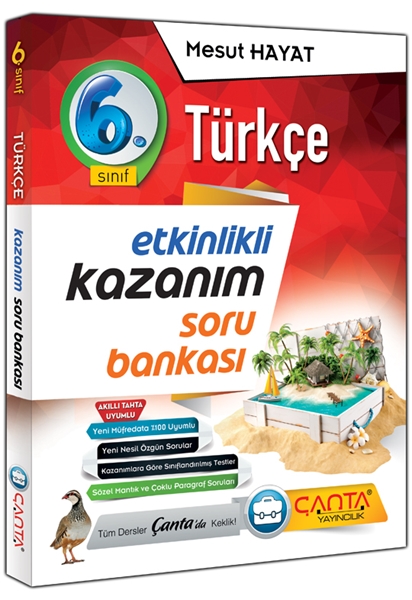 6.Sınıf Türkçe Kazanım Soru Bankası