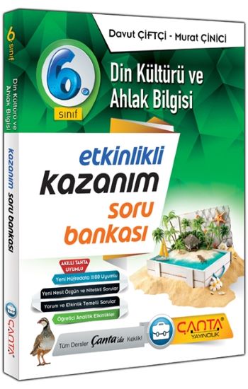 6.Sınıf Din Kültürü ve Ahlak Bilgisi Kazanım Soru Bankası