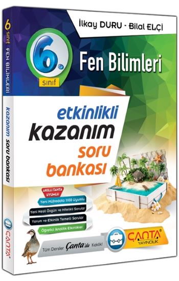 6.sınıf Fen Bilimleri Kazanım Soru Bankası