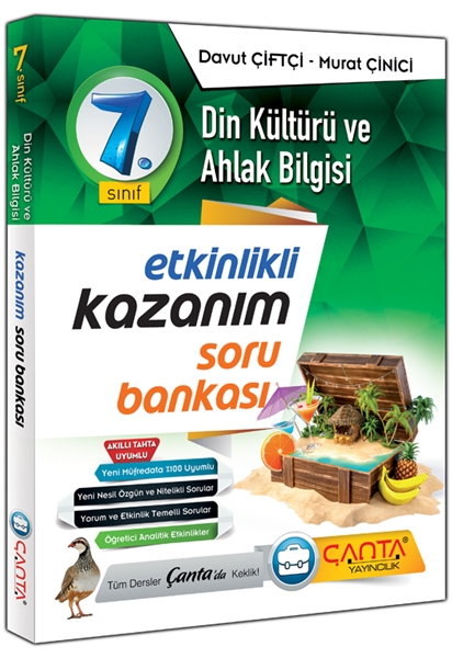 7.Sınıf Din Kültürü ve Ahlak Bilgisi Kazanım Soru Bankası