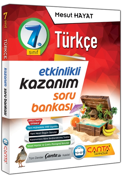 7.Sınıf Türkçe Kazanım Soru Bankası