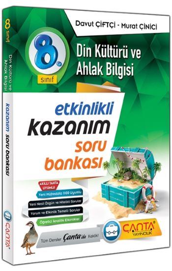 8.Sınıf Din Kültürü ve Ahlak Bilgisi Kazanım Soru Bankası