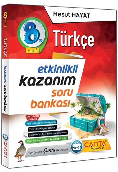 8.Sınıf Türkçe Kazanım Soru Bankası