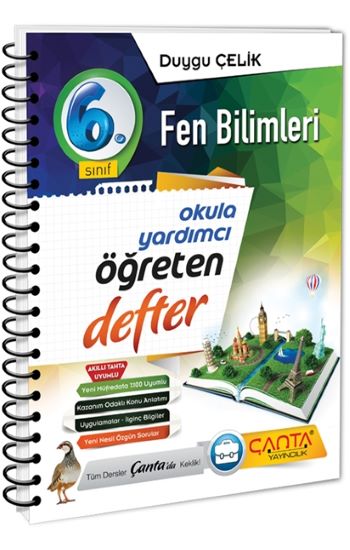 6.Sınıf Fen Bilimleri Öğreten Defter