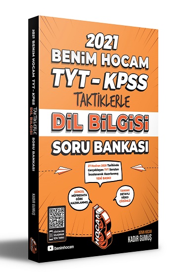 2021 TYT-AYT-KPSS Taktiklerle Dil Bilgisi Soru Benim Hocam Yayınları