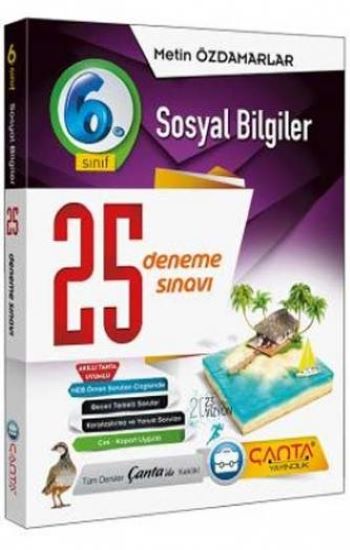 6. Sınıf Sosyal Bilgiler 25 Deneme