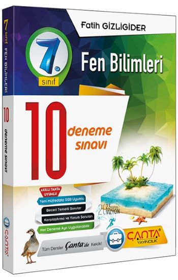 7.Sınıf Fen Bilimleri 10 Deneme