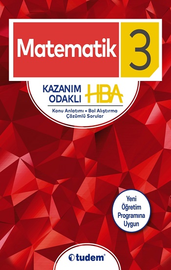 3.Sınıf Matematik Kazanım Odaklı HBA