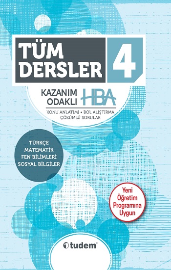 4.Sınıf Tüm Dersler Kazanım Odaklı HBA