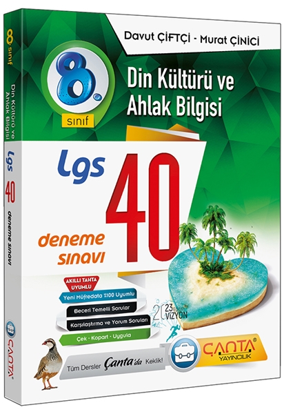 8. Sınıf LGS Din Kültürü ve Ahlak Bilgisi 40 Deneme