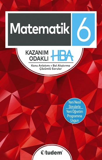 6.Sınıf Matematik Kazanım Odaklı HBA