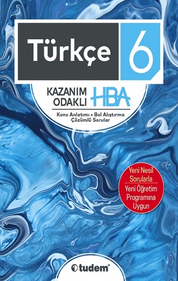 6.Sınıf Türkçe Kazanım Odaklı HBA