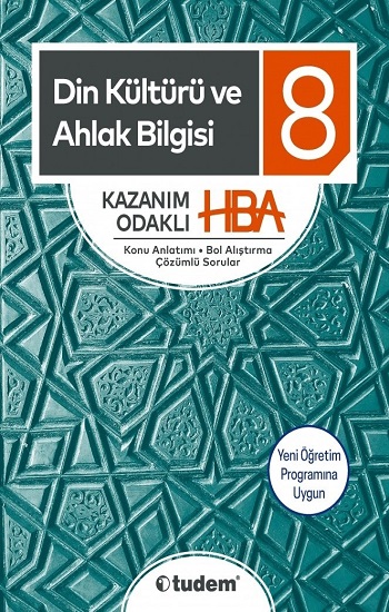 8. Sınıf Din Kültürü ve Ahlak Bilgisi Kazanım Odaklı HBA