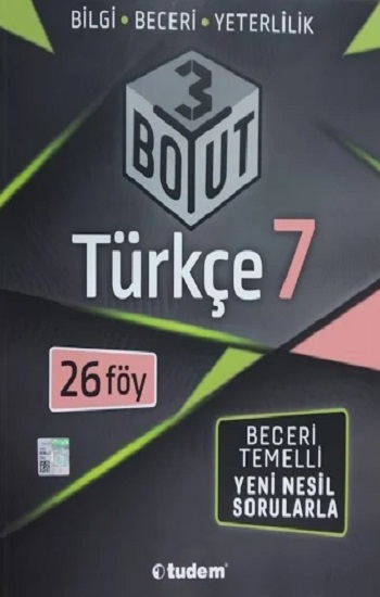 7.Sınıf 3 Boyut Türkçe