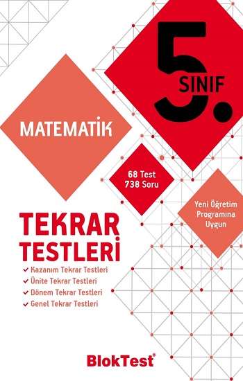 5.Sınıf Bloktest Matematik Tekrar Testleri