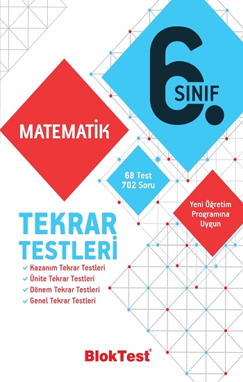 6.Sınıf Bloktest Matematik Tekrar Testleri