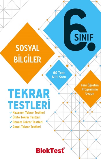 6.Sınıf Bloktest Sosyal Bilgiler Tekrar Testleri